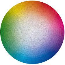 They have created a jigsaw puzzle of 5,000 pieces, and each tile is an individual color in the cmyk spectrum. Amazon Com Clemens Habicht 1000 Colors Wheel Puzzle Toys Games
