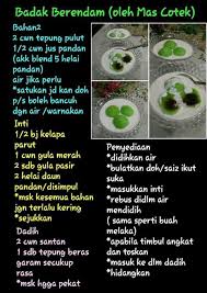 Ia dimakan bersama kuih putih iaitu kuah yang dihasilkan daripada santan. Resepi Badak Berendam Aneka Resepi Bunda