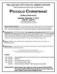 Piccolo Christmas Uths Panther Band
