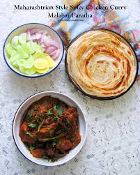 And i liked your recipe written style. Marathi Masala Chicken Maharashtrian Style Spicy Chicken Curry Malabar Paratha Indian Fried Bread From South India Delicious Addiction