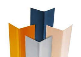 Protect exposed wall corners with these decorative corner guards. Colored Metal Corner Guards