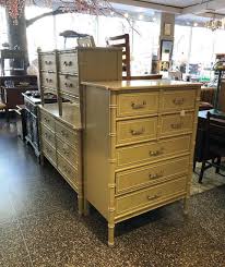 Construction is made of bamboo. Gorgeous Faux French Bamboo Motif Bedroom Set Chest Of Drawers 550 From Miss Pixies Of 14th Street Washington Dc Attic