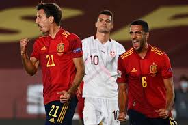 Koop nu spanje in de geomix voetbal shop. Oyarzabal Schiet Spanje Langs Zwitserland Duitsland Wint In Vol Oekraiens Stadion Buitenlands Voetbal Ad Nl