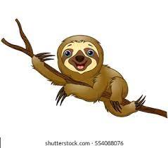 Maybe you would like to learn more about one of these? Vector Illustration Cartoon Sloth On Tree Stock Vector Royalty Free 554088076