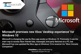 Microsoft Windows10 Xbox 3secnews Tecocraft Ios App Development App Development Companies Mobile App Development Companies