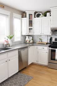 In a kitchen with simple style and a mostly white color palette, a splash of pattern can add personality. Spring And Easter Kitchen Decor Clean And Scentsible
