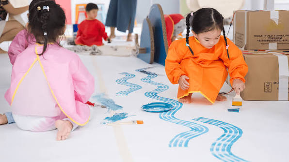 GalleryToddlers! at National Gallery Singapore playground in Singapore