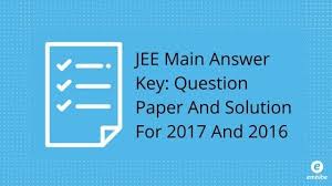 Jee Main Answer Key 2019 Question Paper With Solutions All Shifts Pdf Download Question Paper Answer Keys This Or That Questions