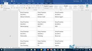 Cara Membuat Label Nama Undangan Buku Di Microsoft Word