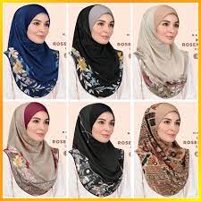 Jika dulu wanita bertudung sering dikaitkan dengan imej kolot. Ready Stock Tudung Sarung Corak By Neelofa Hijab Shopee Malaysia