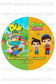 Senarai lagu yang dirakamkan oleh siti nordiana. Edible Image Didi And Friends Dan Omar Hana Kek Brhtday 2 Tahun Aisha Puchong Jaya