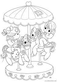 Using the pdf (at the bottom of the page) print onto the coloured cardboard. Precious Moments Coloring Pages Carousel Coloring4free Coloring4free Com
