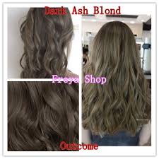 Dark ash blonde is a hair color which sits in between blonde color and brown color. Dark Ash Blond Hair Color With Oxidant 6 1 Bremod Permanent Hair Color Shopee Philippines