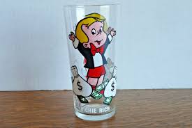 Richie Rich Pepsi Collector Series Vintage Cartoon Glass ~ Harvey Cartoons  | eBay