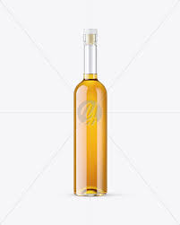 When i buy a plastic bottle of it, the outside is not sticky. Clear Glass Whiskey Bottle Mockup In Bottle Mockups On Yellow Images Object Mockups