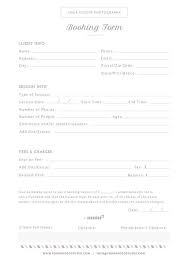 Photography Forms Client Booking Form For Photographer Etsy In 2020 Photography Contract Photography Quote Template Photoshop Photography