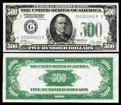 Check spelling or type a new query. The All The Info On The 500 Bill Yes It S Real With Pictures