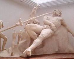 Image of Odyssey Book 9 classical art Odysseus and the Cyclops Polyphemus