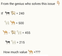 Image result for maths puzzle whatsapp