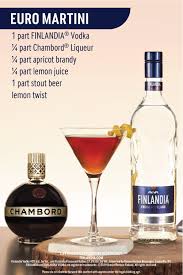 Finlandia Euro Martini Stout Beer Finlandia Vodka Flavored Vodka