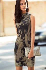 Next Black Gold Metallic Printed Dress Petite Online Shop Ezibuy Fashion Competition Petite Dresses Dresses