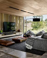 Solid walnut top and reclaimed peroba frame. 80 Modern Tv Wall Decor Ideas Interiorzine