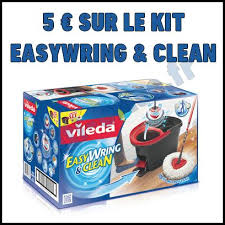 Offre De Remboursement Vileda 5 Sur Le Kit Easywring Clean 31 12 Catalogues Promos Bons Plans Economisez Anti Crise Fr