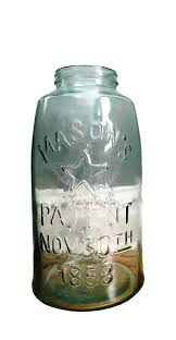 1858 Reproduction Pint Mason Jar With Lid – The Historic Village At Allaire