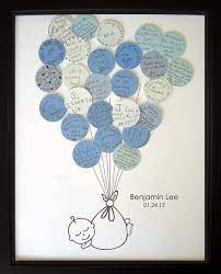 Cute For A Baby Shower Activity Then Gift It To The Parents Baby Shower Guest Book Baby Shower Guest Baby Boy Shower