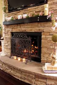 How to install veneer stone: Fireplace Home Design