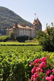 The vaud wine country is divided into four main areas. Aigle Canton Du Vaud Castle Schloss Chateau Beautiful Castles Scenery Enchanted Castles