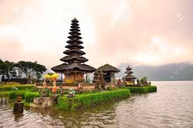 To the temple of kintamani, pura ulun danu batur temple is one of the important balinese temples of hindu faith. Pura Ulun Danu Bratan Hindu Temple On Bratan Lake Bali Indonesia Stock Photo Picture And Royalty Free Image Image 65173996