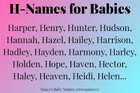 H Names For Babies Baby Names H Baby Names Little Boy Names
