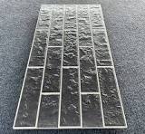 Outdoor Wall Decor Grey and White Brick Look Porcelain Wall Tiles 30X60  Exterior Ceramic Outside Wall Tiles Design