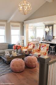 Utah Valley Parade Of Homes Vaulted Ceiling Living Room Kitchen Living Living Room Kitchen
