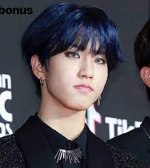 Han Jisung Mama Blue Blue Hair Hair How Are You Feeling