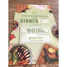 Hello fresh chegg gift card. 60 00 Hellofresh Gift Card Instant Delivery Other Gift Cards Gameflip