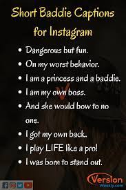 Maybe you would like to learn more about one of these? Coolest Baddie Instagram Captions 2021 Clever Short Instagram Captions For Baddie Pictures Selfies Version Weekly
