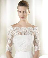 New Off Shoulder Lace Bolero Wedding Shrugs Bridal Jacket Custom Size Lace Bolero Wedding Wedding Dress Bolero Bridal Dresses