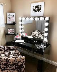Special Chic Black Makeup Table Vanity With Light For Bedroom Makeup Table Vanity Decor Interior Design Home Decor