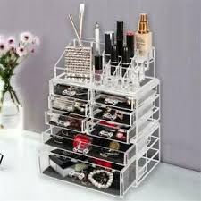 new acrylic makeup organizer drawers