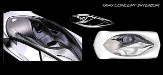 Mazda Taiki Concept Interior By Troy Trinh At Coroflot Com Interior Sketch Car Interior Design Concept
