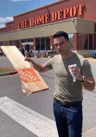 Ben shapiro has been ridiculed after posting a video of himself purchasing a single plank of wood at home depot to push back against activists calling for a boycott over the company's apolitical stance on georgia's new voting law. Frank Lesser On Twitter This Is The Exact Opposite Of What Happens When Ben Shapiro Wears A Condom