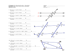 How to prove lines are parallel worksheet 1. Proving Lines Parallel Homework Worksheet For 9th 12th Grade Lesson Planet