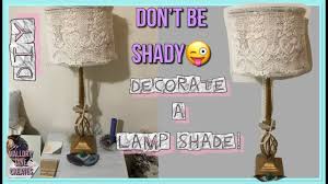 In this video of spankie valentine tv, you will learn how to reinvent your old lamp and add some delight into your décor. Decorative Lamp Shade Diy Shabby Chic