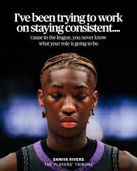 Saniya Rivers is locked in, no matter the role. Listen to the Connecticut  Sun rookie's #SometimesIHoop episode: playerstribu.ne/SometimesIHoop 📷:  Alika Jenner