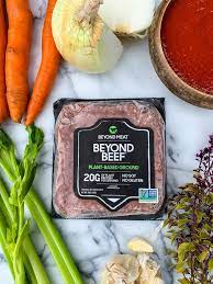 Beyond Meat Bolognese Plant Based Recipe Beyond Beef Recipes Plant Based Recipes Base Foods