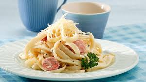 Resep Fettucini Carbonara Sosis Nggak Perlu Berjam Jam Cuma Butuh 20 Menit Untuk Menikmatinya Tribunstyle Com