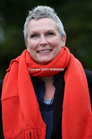 Jennifer Saunders with new companion.