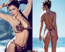 Carrie Fisher Nude Slave Lea Behind-The-Scenes Photos Uncovered